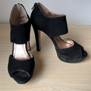 Sexy Suede Platform heels